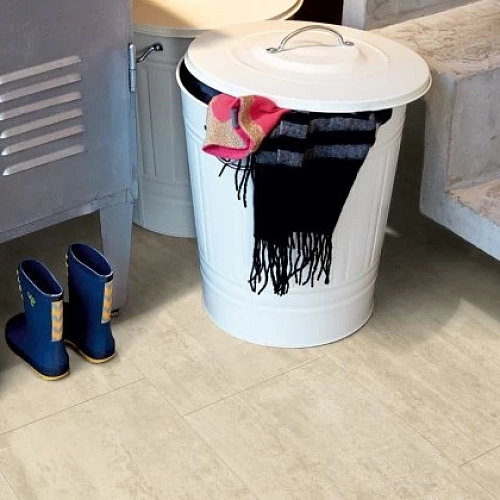 ТРАВЕРТИН КРЕМОВЫЙ КВАРЦ ВИНИЛ PERGO LVT OPTIMUM CLICK TILE